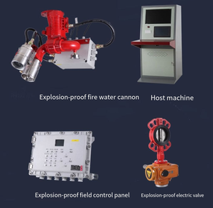 공장 추진 대형 방폭 자동 추적 위치 제트 소화 장비 소방 액세서리 - Product Image 5