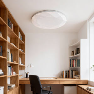 Plafonniers LED modernes pour la maison, modèle de mode pour salon, blanc, télécommande électrique - Product Image 5