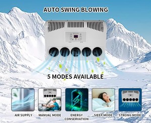 เครื่องปรับอากาศจอดรถอัจฉริยะ OEM 12V 24V ประหยัดพลังงาน เงียบสงบ สำหรับโรงงานและที่จอดรถ - Product Image 3