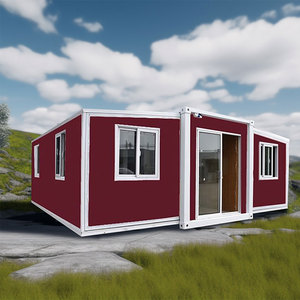 Maison conteneur extensible à double aile de 3 à 5 chambres pour usage agricole, design moderne, prix bas, prête à être expédiée - Product Image 5