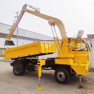 掘削機4輪駆動車輪付きエンジニアリング建設用農業用 - Product Image 4