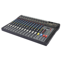 Mélangeur 12 canaux pour les performances en plein air et la famille KTV avec interface audio USB Console de son mixage professionnel