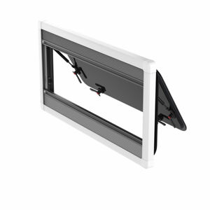 Fenêtre <span class=keywords><strong>en</strong></span> verre acrylique double vitrage <span class=keywords><strong>en</strong></span> alliage d'aluminium durable <span class=keywords><strong>à</strong></span> coins arrondis pour <span class=keywords><strong>camping</strong></span>-<span class=keywords><strong>car</strong></span>, caravane, remorque, avec stores de fenêtre pour VR - Product Image 3