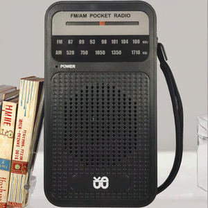 Personnalisable W-905 Rétro <span class=keywords><strong>Mini</strong></span> <span class=keywords><strong>Radio</strong></span> Double Bande Performance Son Classique Matière Plastique - Product Image 2