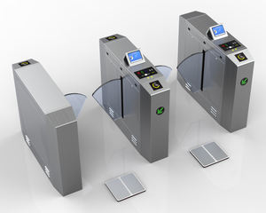 Twee rijen ESD-bescherming roestvrijstalen draaipoort met ID/IC-kaartlezer, CE-gecertificeerd, 8-inch Full HD LCD-scherm - Product Image 4