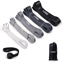Vente chaude 2023 Ensemble de bandes de résistance avec logo personnalisé Fitness Power Assist Pull up Exercise Bands Gym Latex Elastic Bands
