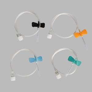 เข็มเจาะหนังศีรษะแบบใช้ครั้งเดียว บรรจุภัณฑ์แยกชิ้น ปลอดเชื้อ ปลายทู่ ขนาด 27g 30g ชุดฉีดสารเข้าหลอดเลือดดำหนังศีรษะ - Product Image 4