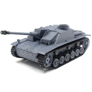 HENGLONG 3868-1 2.4Ghz RC Tank German Assault Gun III F/8 Tank Military Model IR+BB Remote Control Toys DIY Tank Hobby Gifts MT - Product Image 1