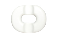 Grand coussin de siège en mousse à mémoire de forme, forme donut, pour post-partum, coussin de chaise annulaire avec housse amovible et lavable