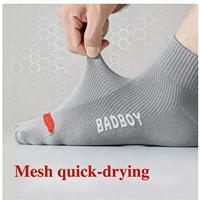 Chaussettes de sport professionnelles personnalisées de haute qualité, absorbant la transpiration, résistantes aux odeurs, chaussettes de course d'été résistantes pour la course à pied