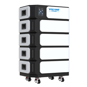 Invertisseur solaire tout-en-un 400ah et batterie pour systèmes solaires à usage résidentiel - Stockage d'énergie domestique empilable et sécurisé - Product Image 1