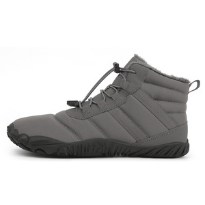Unisex Winter Snow <b>Boots</b> Ankle High Waterproof Warm Breathable Anti Slip Rubber Outsole EVA Midsole Plush Lining Synthetic Upper - Product Image 5