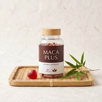 Bonbons Gommeux Personnalisés OEM Maca Root Plus : Complexe de Maca Noire, Extrait d'Aguaje et Tribulus pour le Soutien de l'Abondance des Fesses – Végétalien et à Base de Plantes