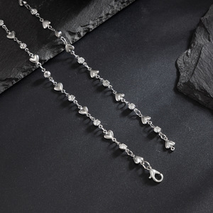 Collana lunga con ciondolo a forma di Y semplice per <span class=keywords><strong>uomo</strong></span> e donna catena <span class=keywords><strong>girocollo</strong></span> a catena a cuore HipHop 2025 nuovi gioielli alla moda - Product Image 2