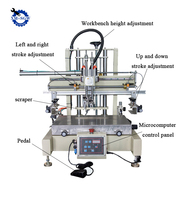 Machine d'impression d'écran de bureau avec l'imprimante d'écran de sac de papier de Table de vide pour la semelle intérieure de coussin supérieur de chaussure et le commutateur à Membrane