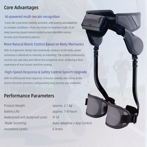 Exosquelette robotique en fibre <span class=keywords><strong>de</strong></span> carbone, combinaison électrique, léger, randonnée, marche et escalade, assistance robotique sportive - Product Image 3
