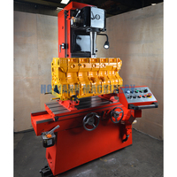 Machine d'alésage et de fraisage verticale HOWANN BM160 pour blocs-cylindres de moteur, 3 axes, moteur AC 3kW, précision H7
