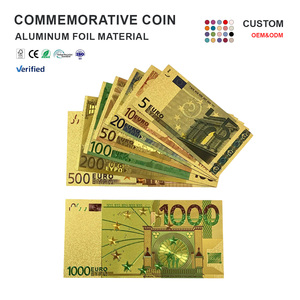 <span class=keywords><strong>Billetes</strong></span> <span class=keywords><strong>de</strong></span> Euro <span class=keywords><strong>de</strong></span> 1000 en Lámina <span class=keywords><strong>de</strong></span> Oro Resistentes al Agua, 8 Piezas <span class=keywords><strong>de</strong></span> Oro <span class=keywords><strong>de</strong></span> 24k, <span class=keywords><strong>Billetes</strong></span> <span class=keywords><strong>de</strong></span> 1000, 500, 200 y <span class=keywords><strong>100</strong></span> <span class=keywords><strong>Euros</strong></span> - Product Image 1