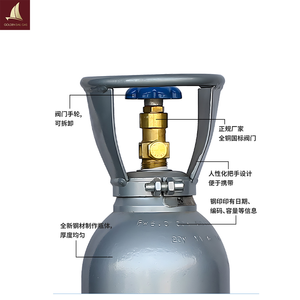 混合アルゴン鋼製シリンダー、仕様は150バール/200バール/300バール、容量は20L、40L、47L、50L。 - Product Image 3