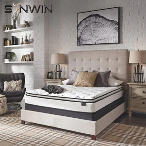 Bán Buôn Giá Rẻ Vua Nữ Hoàng Giường Colchon Latex Chỉnh Hình Colchon <span class=keywords><strong>Memory</strong></span> <span class=keywords><strong>Foam</strong></span> Pocket Mùa Xuân Ngủ Vâng Nệm Cuộn Lên Trong Một Hộp - Product Image 1