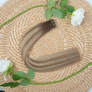 Extensions de cheveux à ruban Yuanzhen en gros, extensions de cheveux à ruban double trame Remy, 100% cheveux humains - Product Image 4