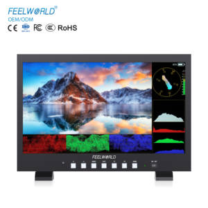 FEELWORLD FVM215-1000 21.5 pouces Pro Studio LCD Monitor 1000nit Full HD IPS 4K60Hz HDMI 3G-SDI Factory Direct Custom Monitor - Product Image 1