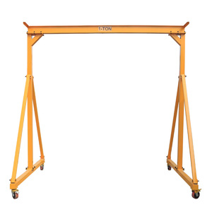 Grúa pórtico móvil pequeña de 5 toneladas con soporte para motor, maquinaria y equipo de elevación portátil, suministro de fábrica - Product Image 1