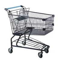 Chariot de supermarché américain, chariot de supermarché, pour les courses, haute qualité, livraison gratuite