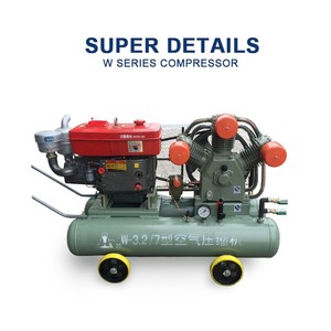 Moteur Diesel Portable ZS1115 Compresseur d'air 3 Piston <span class=keywords><strong>5bar</strong></span> W-3/5 avec refroidissement par Air pour l'exploitation minière Rock Drill Utilisation - Product Image 6