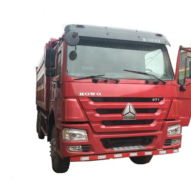 China 371HP 10 Wheeler Gebruikt Sinotruk Howo 6X4 Dump Truck Gebruikt Cars For Sale