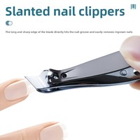 Ensemble de 10 outils de pédicure pour la maison, outils de beauté et de manucure haut de gamme, kit de cure-oreilles pour couper les ongles épais et difficiles à tailler