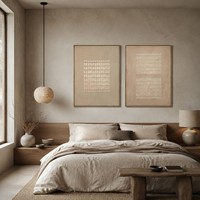 3 tableaux abstraits peints à la main sur toile, minimalistes, texturés 3D, style Wabi Sabi, peinture au plâtre, décoration de salon