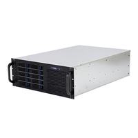 Oferta Especial: Carcasa de Servidor 4URackmount con Ventilador, Múltiples Bahías de Disco, 10 SATA/SAS Intercambiables en Caliente, Conector MiniSAS/SATA