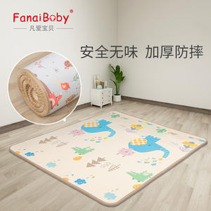 Alfombra para ventanal, corralito infantil, tapete de gateo para bebé con patrón de doble cara de XPE, grueso y de una sola pieza - Product Image 5