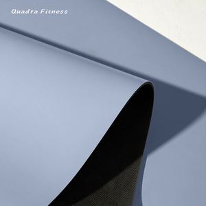 FUXI Wholesale OEM Eco-friendly Yoga <b>Mats</b> High Quality with 5mm PU Material Various Colors Customized Design Non-Slip Price - Product Image 3