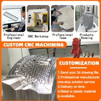 Fabricación de Piezas de Plástico OEM Personalizadas, Mecanizado CNC, Maquetas, Desarrollo de Productos, Prototipos, Impresión 3D en ABS