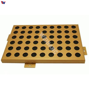 แผ่นอลูมิเนียมเจาะรูแบบทันสมัยสำหรับ3D ภายใน/ภายนอกอาคารสำหรับโรงแรมและโรงพยาบาล - Product Image 6