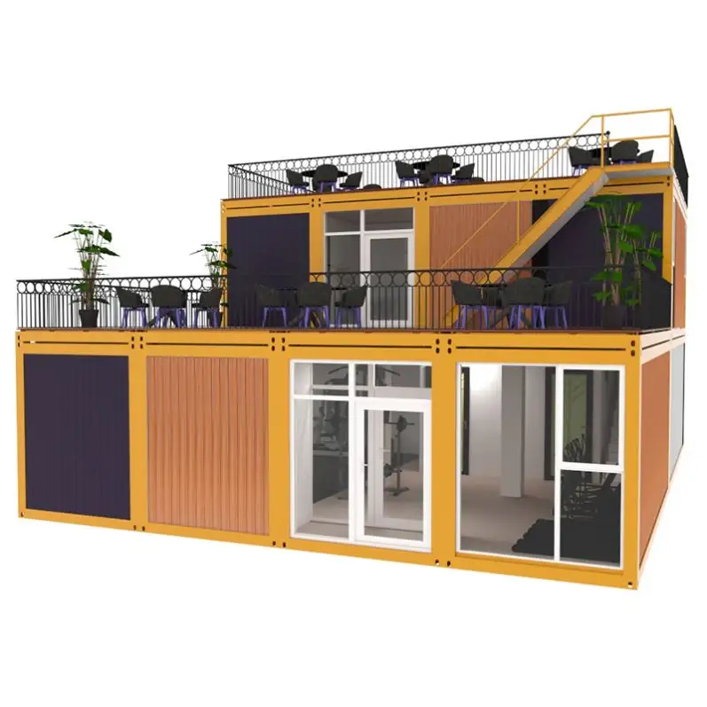 Advanced Technology Großhandels preis Double Wing Expansion Container House