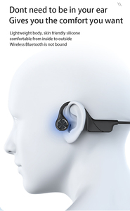 New <strong>Bluetooth</strong> Headphone Bone Conduction <strong>Headset</strong> Water Proof Earbuds Wireless Music Earphone - Product Image 3
