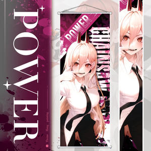Japón Anime 75*25cm Denji Makima Power <span class=keywords><strong>Aki</strong></span> Hayakawa Pochita rollos de pared colgantes para Decoración - Product Image 5