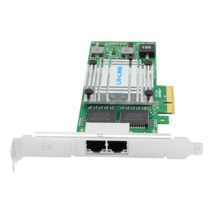 LREC9712HT Card Mạng Ethernet 2 Cổng Lan Bộ Chuyển Đổi Mạng Hai Cổng <span class=keywords><strong>PCIe</strong></span> Express I350 - Product Image 2