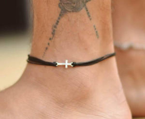 <span class=keywords><strong>Bracelet</strong></span> pour hommes et femmes, motif arbre de vie en croix, coquille de bois, perles de pierre, ajustable, fait à la main - Product Image 4