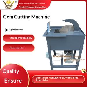 Máquina de corte de gemas pequeña, husillo inferior para máquina de corte de jade, máquina de corte por agua para jade Xiuyan, granulador de ágata - Product Image 1