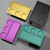 Vente en gros d'accessoires pour fumeurs en aluminium d'excellente qualité plateau roulant en métal personnalisé de luxe