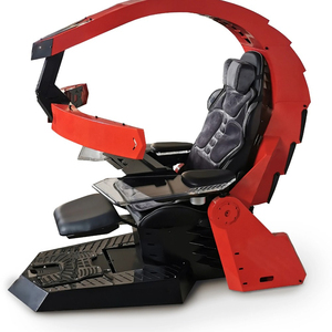 Chaise de jeu de course à gravité zéro pour bureau à domicile, vente en gros, nouveau design, logo personnalisé, promotion, hauteur réglable, chaises de gamer - Product Image 1