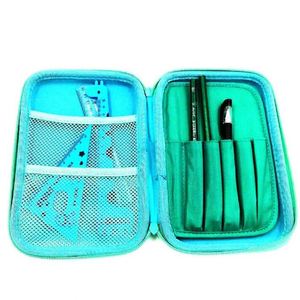 Pencil Case Large Capacity Customized Logo Zipper Study Portable Stationery Organizer Pouch <b>Bag</b> Multi Functional <b>School</b> Office - Product Image 4