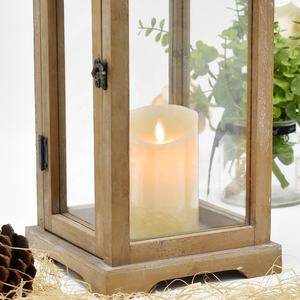 Boerderij Tuin Outdoor Home Decor Vintage Rustieke Decoratieve Bruiloft Houten Orkaan Kaars Lantaarn, Lantaarn Kaarshouder - Product Image 3