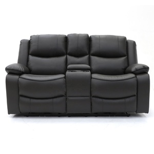 Geeksofa Furniture Modern <strong>Leather</strong> Power Electric Motion <strong>Recliner</strong> Sofa Set <strong>3</strong> 2 1 with Console for Living Room - Product Image 4
