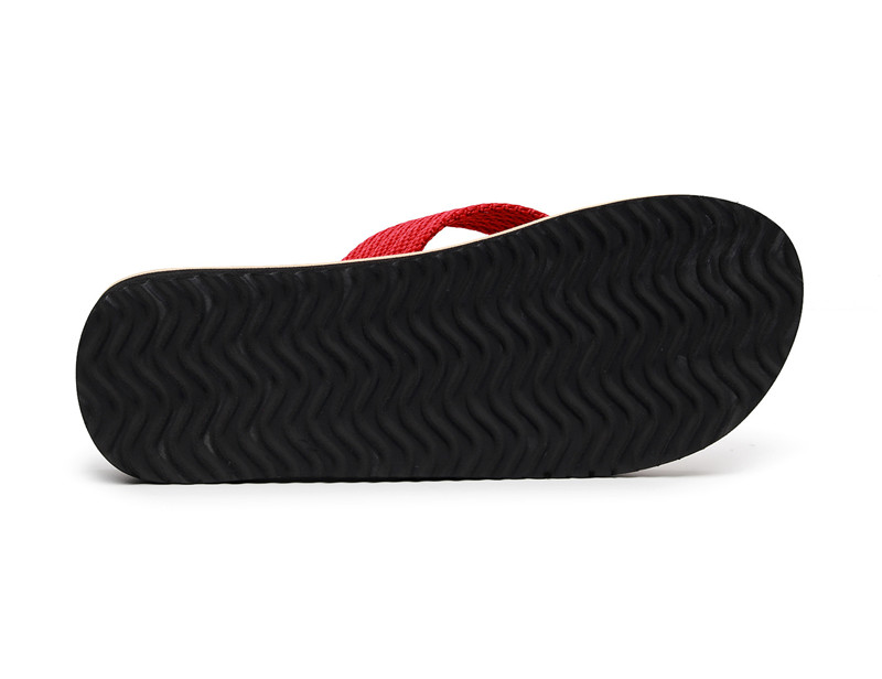 Summer Beach Shoes Flip-flops Men EVA Wood Print Flip Flops Slippers Custom Logo