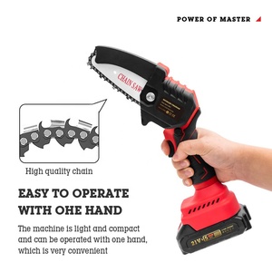 NEOBRISKEN High Power 4-6\" Brushless Chain Saw Large Capacity Lithium Battery Handheld Wood N354 Brushless Electric Chain Saw W - Product Image 3